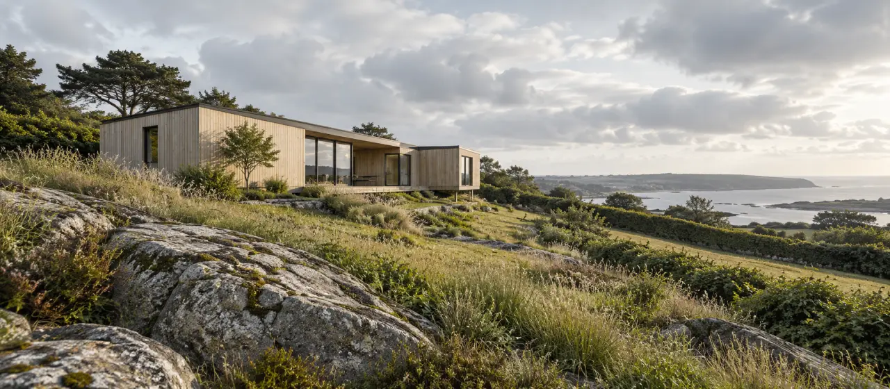 Maison préfabriquée en Bretagne : le terrain décide du projet avant les modules