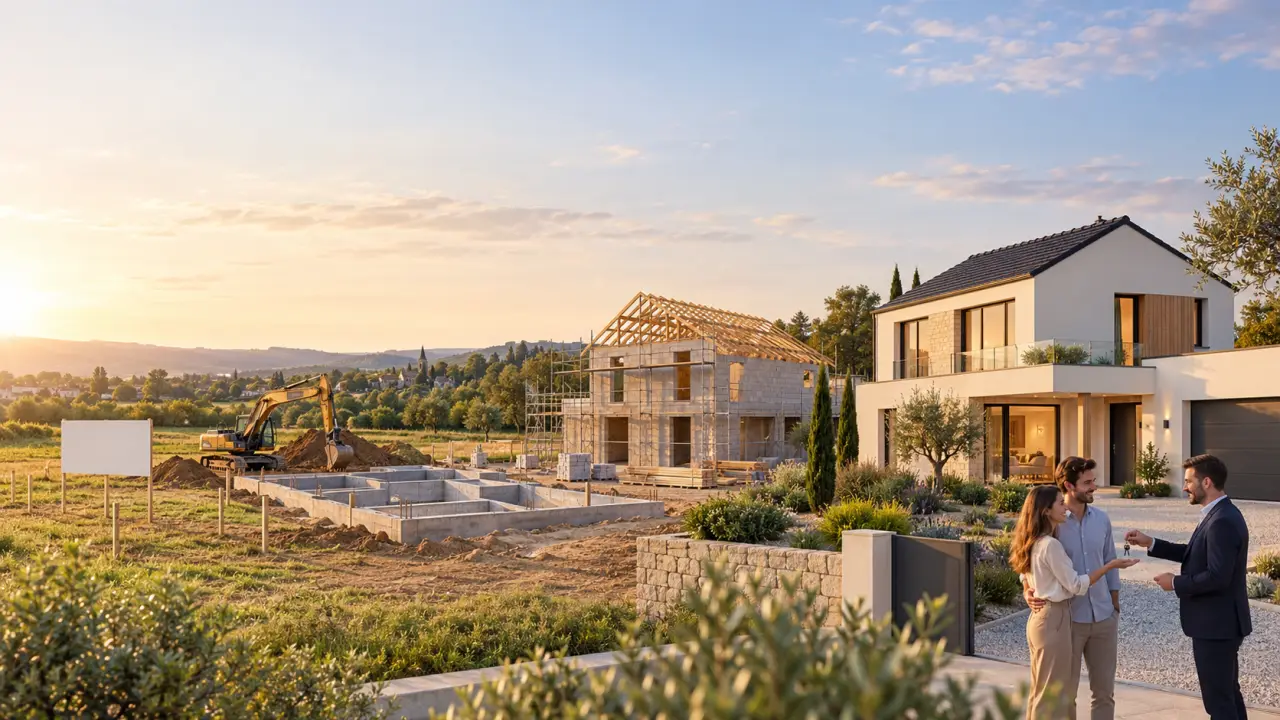 Combien de temps pour la construction d’une maison ? Du terrain aux clés, les délais à prévoir