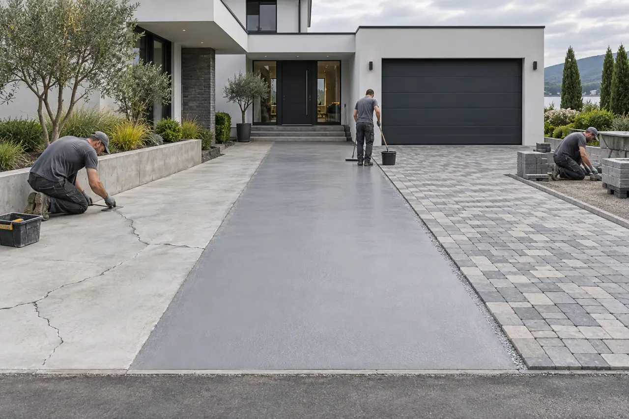 Rénovation d’une allée de maison : réparez, recouvrez ou refaites selon l’état du support