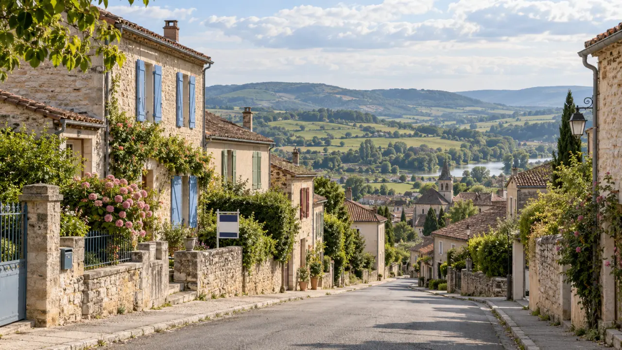 Les maisons les moins chères de France se trouvent souvent dans les petites villes
